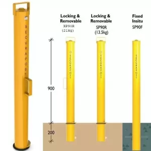 Securapost Sentinel XP90R Removable Bollards